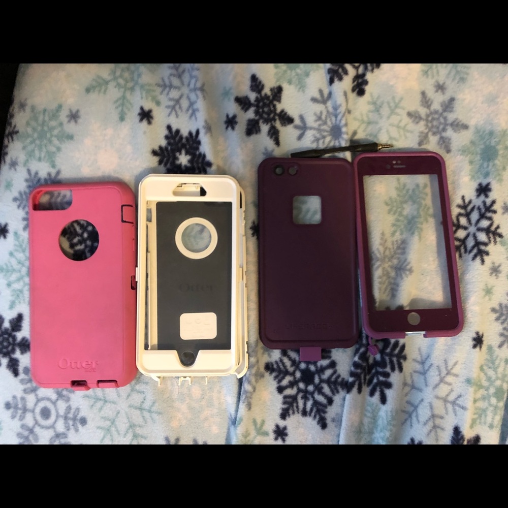Lifeproof and otter box for iPhone 6s Plus